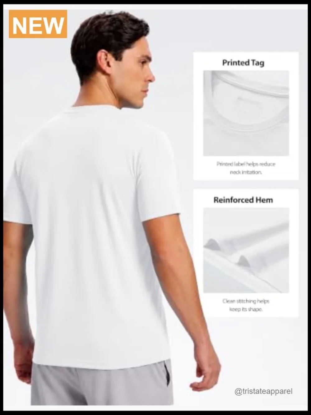 Men's UPF 50+ Sun Protection Rash Guard Short Sleeve Swim Shirt Quick Dry